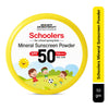 Schoolers Minarel Kids & Baby Sunscreen Powder SPF 50 PA+++, Sweat Resistant, Oil Free - Keya Seth Aromatherapy