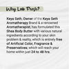 Lab Fresh Shea Body Butter Enriched with Rose & Geranium Oil for 24hrs Moisturization & Nourishment for Men & Women All Skin Types, Body Care, Skin Care, Keya Seth Aromatherapy