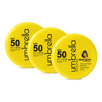 Umbrella Sunscreen Powder SPF 50 with PA+++ UV Protection, Sweat Resistant Formula, Micronized Zinc Oxide for Oily Skin - Keya Seth Aromatherapy