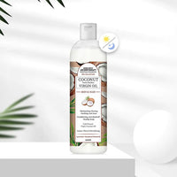 Free Virgin Coconut Oil, Skin & Hair, Cold Pressed, Moisturizing, Glowing, Soothing Nourishment Anti Dandruff, Rich in Lauric Acid & Vitamin E - Keya Seth Aromatherapy