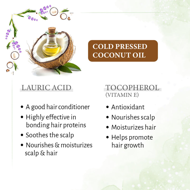 1% Tea Tree & 99% Coconut Oil – Cold Pressed, Promotes Hair Growth, Controls Hair Fall, Dandruff & Lice, Soothes Itching - Keya Seth Aromatherapy