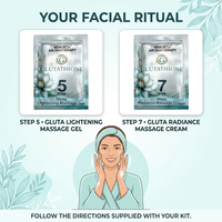 Facial massage-themed creative