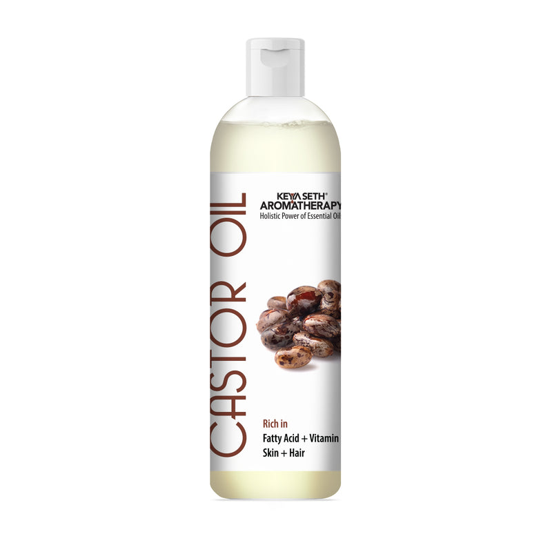  Cold Pressed Pure Castor Oil For Skin & Hair, Rich in Fatty Acid, Vitamin E