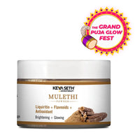 Mulethi Powder Face Pack for Women & Men, Brightening + Glowing Skin Yastimadhu