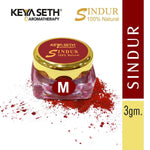 100% Natural Dust Sindoor Maroon with Herbs Extracts & Floral Pigments Kumkum, No side Effects & No Hair Fall