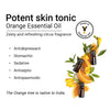 Orange Essential Oil, Therapeutic, Pure & Natural, Refreshing Citrus Fragrance, Antidepressant & Excellent Skin tonic, 10ml