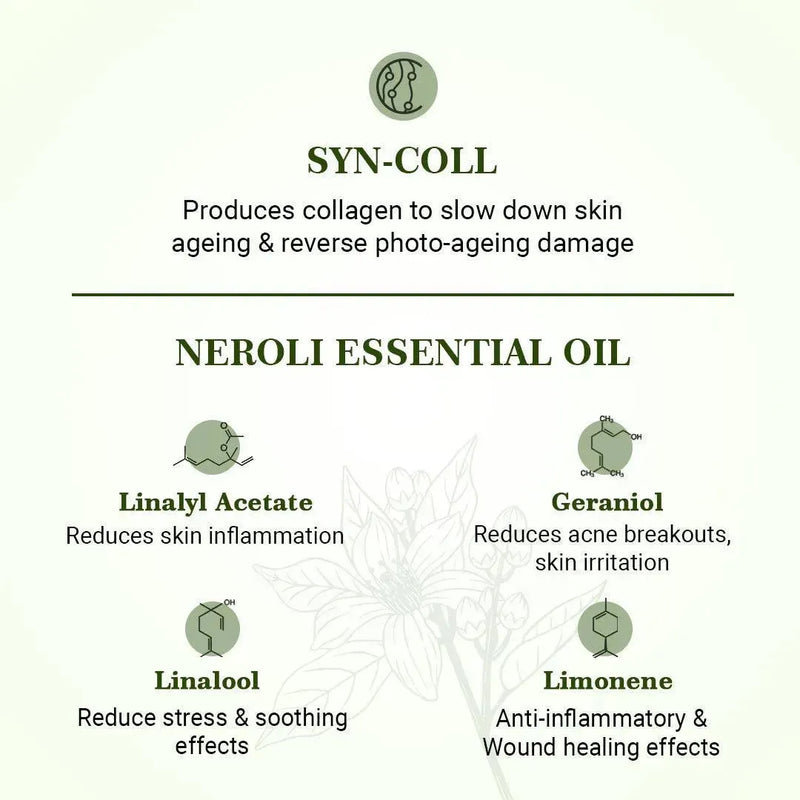 Skin Lightening Serum for Neck, Elbow, Knee & Ankle, Peptides + Glycolic Acid,Exfoliating + Brightening + Collagen Booster
