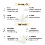Alopex Long N Strong Hair Oil with Rosemary & Tea Tree Essential Oil – Strengthens Hair, Reduces Hair Fall, Promotes Hair Growth & Nourishes Hair Follicles & Scalp