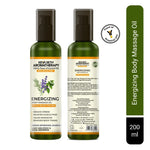 Energizing Body Massage Oil for Men, Reduce Stress, Relieves Muscle Pain, Calms Headaches & Removes Body Toxins
