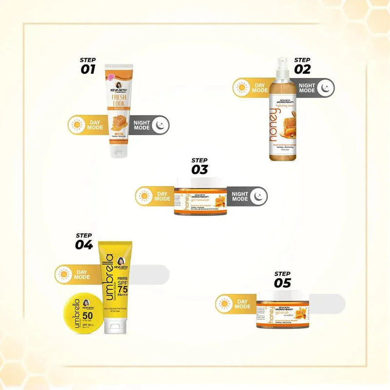 Honey Gel Scrub, with Walnut Shell, with Pure Honey & Honey Conditioner, Moisturizing & Natural Scrubbing, for Face & Body 160 GM