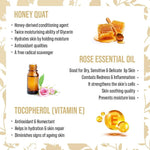 Lip Brightening & Hydrating Serum with Roll-On with Hyaluronic Acid, Rose Oil, Reduces Dark Patches, Pigmentation & Restore Natural Color for All 8ml