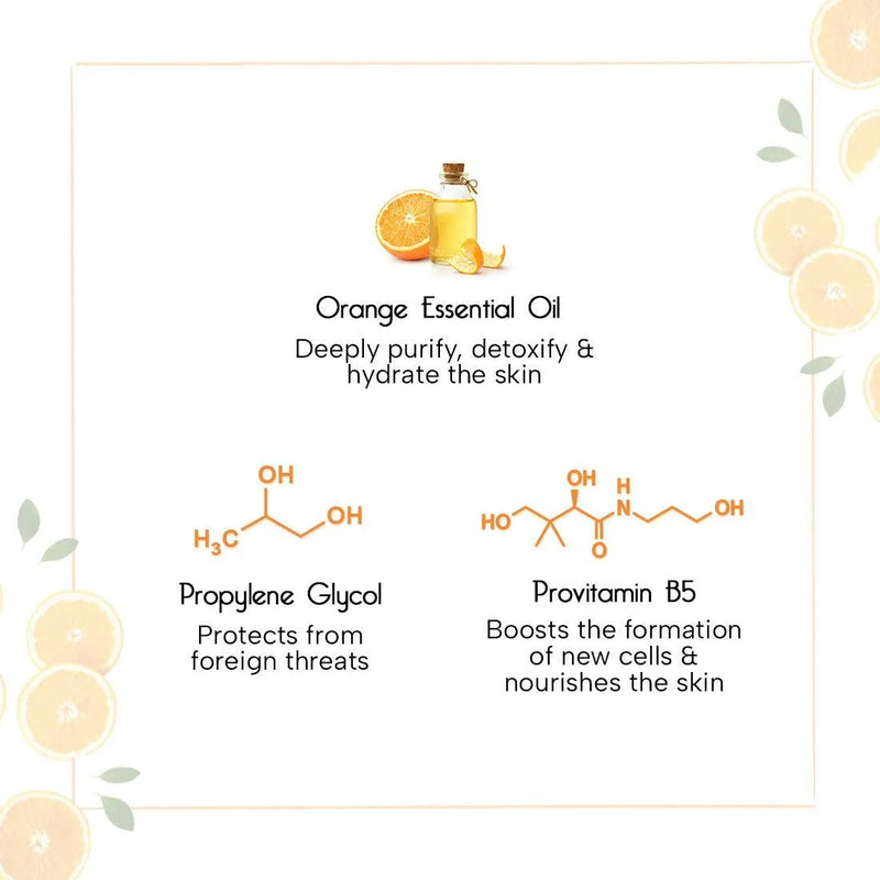 Orange Gel Vitamin C Enriched, Brightening, Rejuvenating, Refreshing, Soothing, Hydrating, Detox & Non-sticky Light Moisturizer 160gm