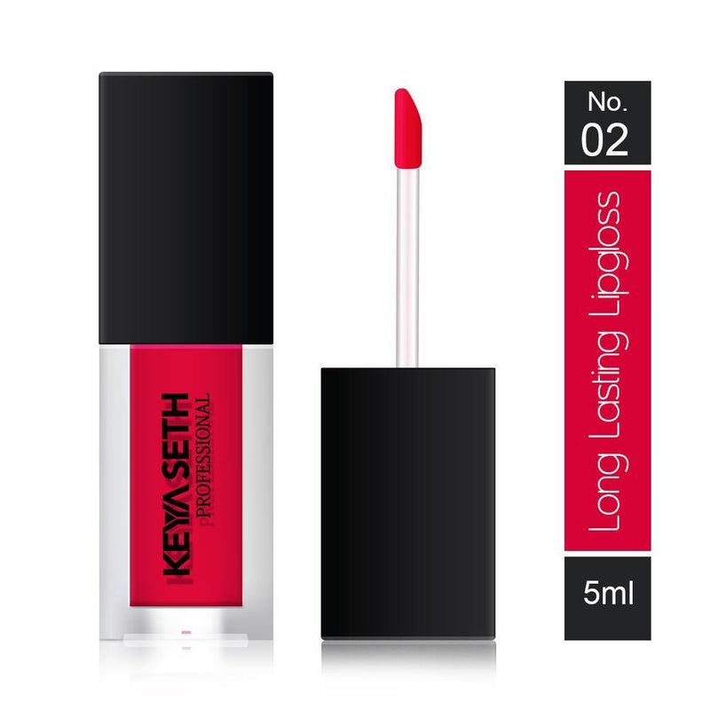 Classic Red Shade Long Lasting Lipgloss  - 02