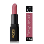 Dark Dusky Pink Shade Glossy Lipstick - 03