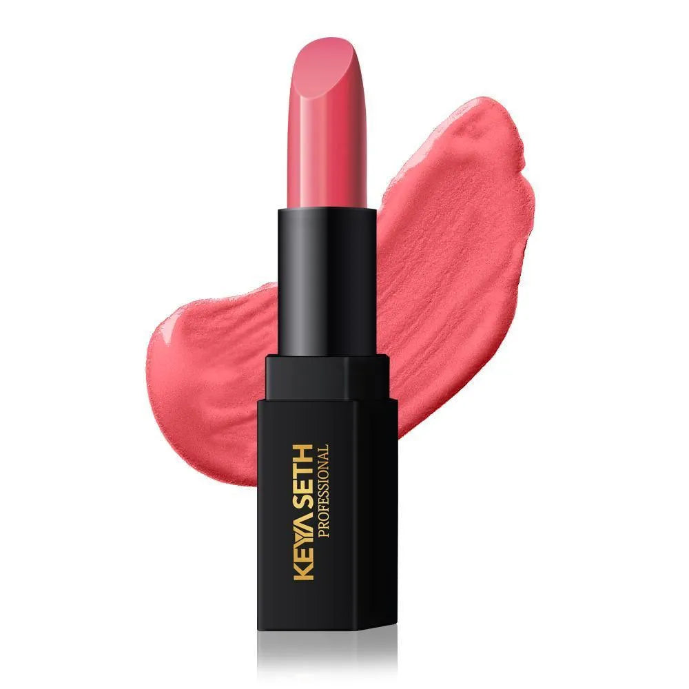 Deep Pink Shade Glossy Lipstick - 01 – Keya Seth Aromatherapy