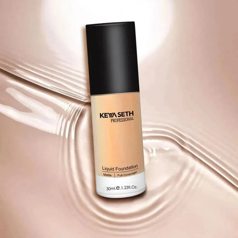 Foundation Liquid HD Coverage Waterproof 10 Light Beige, 30 ml