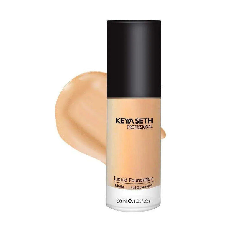 Foundation Liquid HD Coverage Waterproof 10 Light Beige, 30 ml