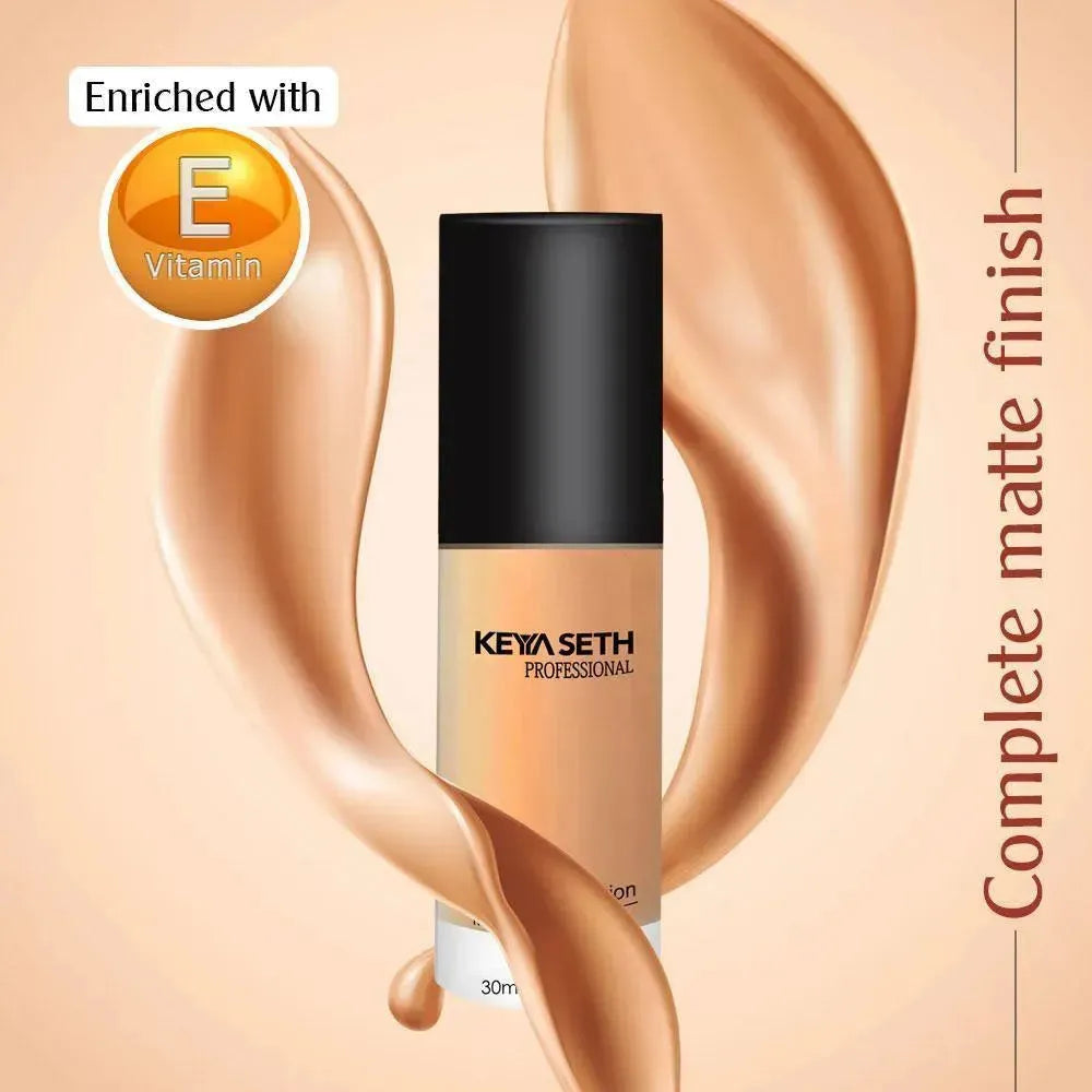 Full Coverage Liquid Matte Foundation-Shade 04 | Make Up – Keya