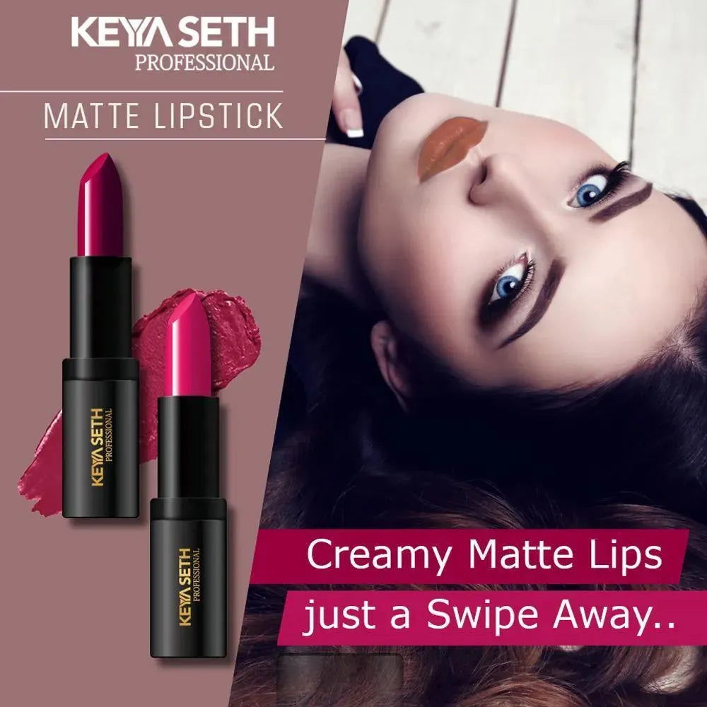 Light Bright Nude Shade Matte Lipstick - 08 – Keya Seth Aromatherapy