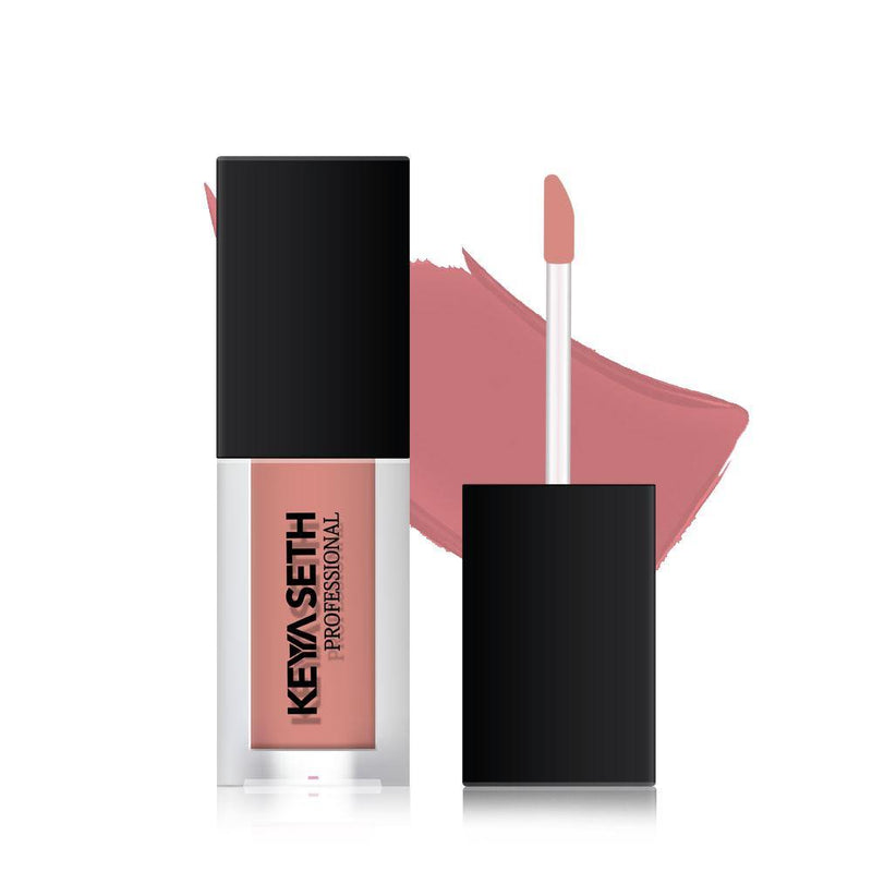 Light Nude Pink Shade Long Lasting Matte Lipgloss  - 07