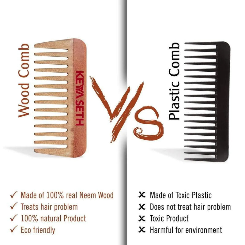 NEEM WOOD STYLING COMB