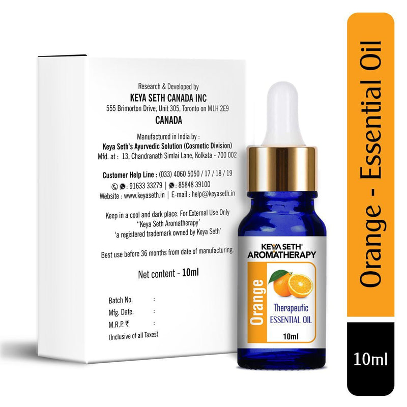 Orange Essential Oil Natural Therapeutic Grade 10ml