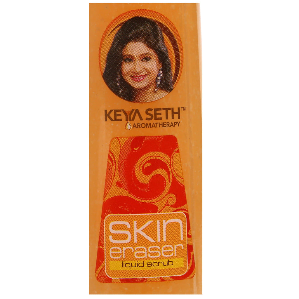 Skin Eraser Liquid Orange Scrub Skin Exfoliator Dead Skin Remover & Revitalizes Enriched with Retha, Oatmeal & Vitamin C