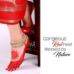 Traditional Red Alta for every Ritual - Prevents Crack Heels & makes Your Feet Gorgeous(90 ml)